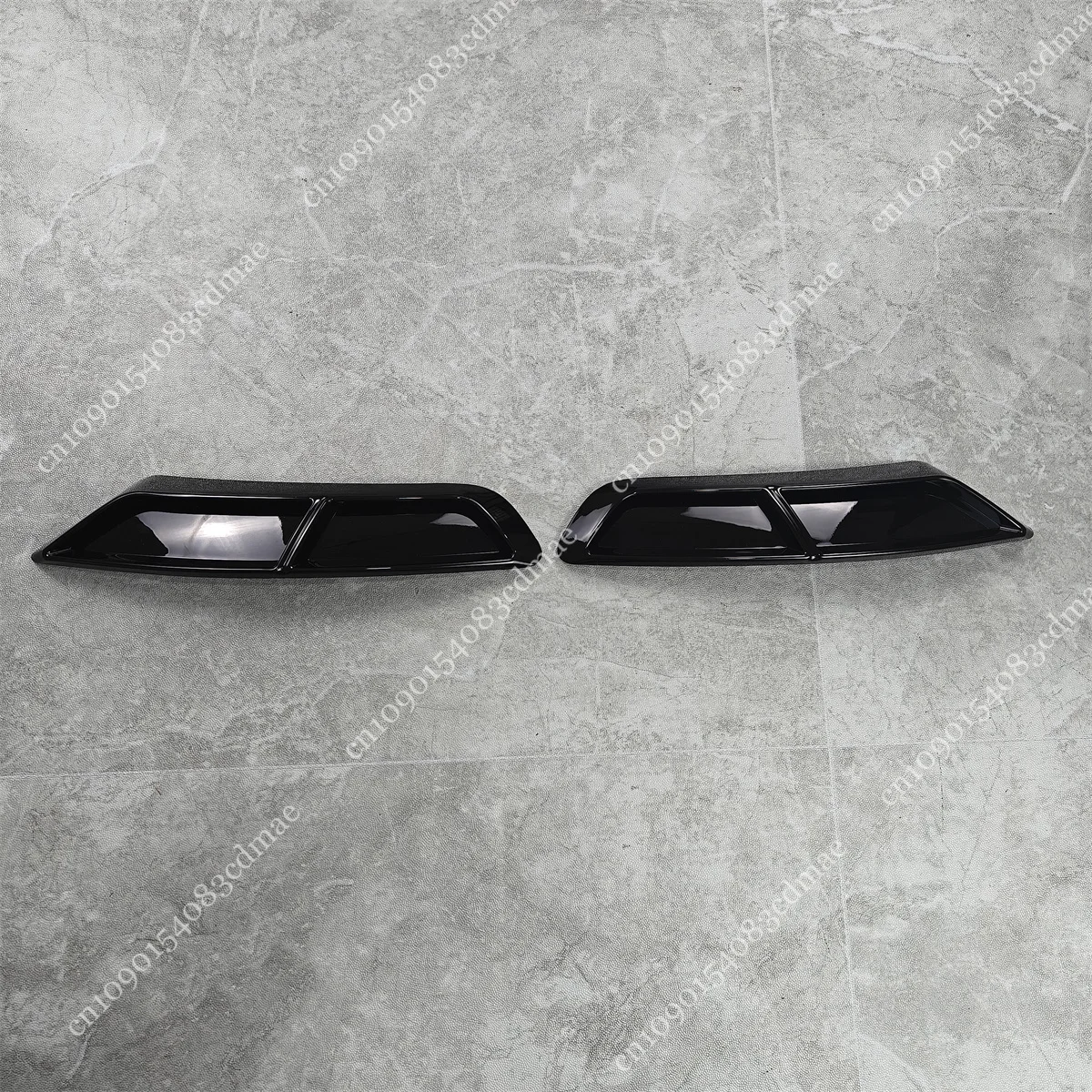 

Для Volkswagen Passat B8 Variant 2016-2020: Хромированная черная декоративная накладка на задний бампер, спойлер из ABS-пластика, элементы обвеса