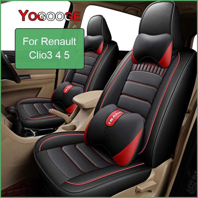 

YOGOOGE Car Seat Cover For Renault Clio 3 4 5 Auto Accessories Interior (1seat)