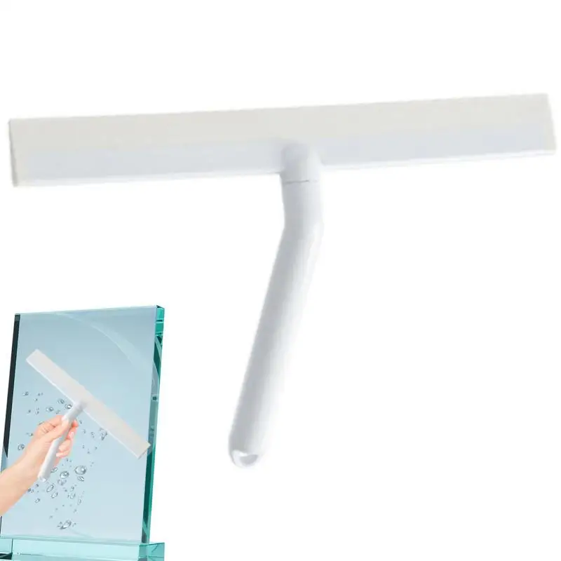 

Shower Squeegee For Glass Doors Non Slip Handle Multipurpose Mirrors Scraper Household Window Cleaning Tool Bathroom Accessories