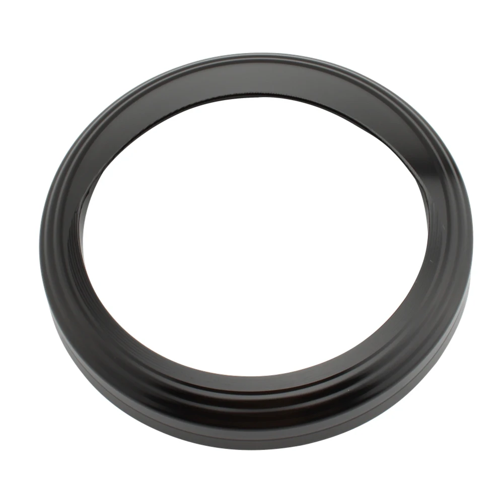 

Ring Bezel Speedometer Trim 5 Inch Aluminum BLACK WHITE For 5Inch Dyna Gauge Tank Mounted Cover Install The Cover