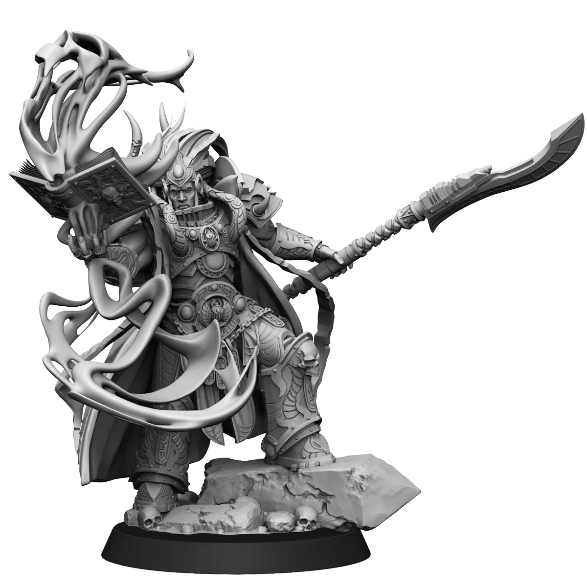 

Unpainted Resin Model DND Wargame Exclusive Chaos CHAOS PRIME THE MAGIC KNIGHT