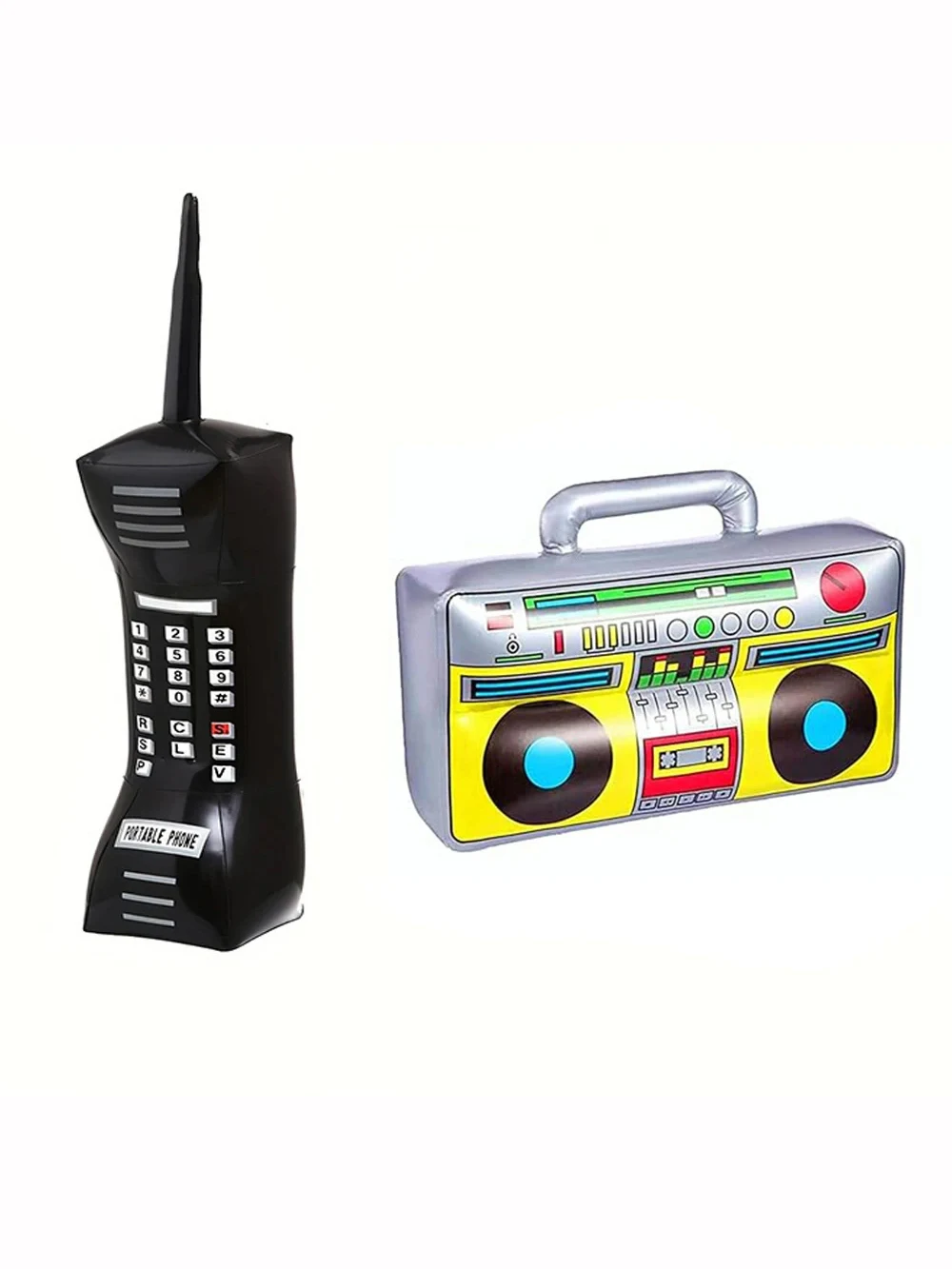 

Набор из 2 надувных радиоигрушек в стиле 90-х