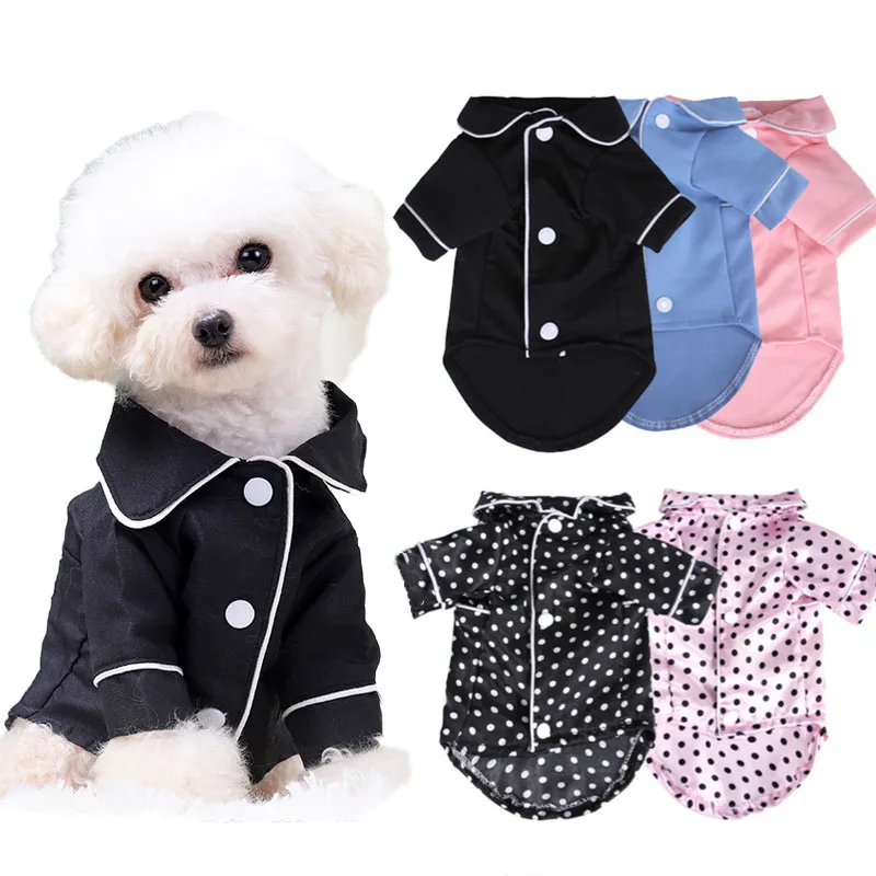 

Dog Shirt Luxury Coat Jacket Leisure Wear for Small Medium Dog Cat Pet Pajamas Fashion Pet Clothes Chihuahua Bulldog Pet Clothes