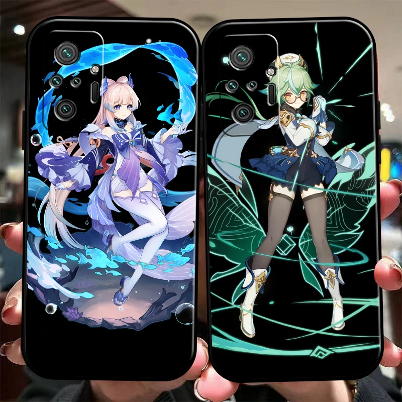 

Genshin Impact Project Game Phone Case For Xiaomi Redmi 7 8 7A 8A 9 9i 9AT 9T 9A 9C Note 7 8 2021 8T 8 Pro Carcasa