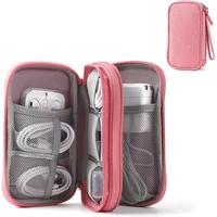 travel cable organizer bag pouch portable electronic phone accessories storage multifunctional case for cable cord charger hard
