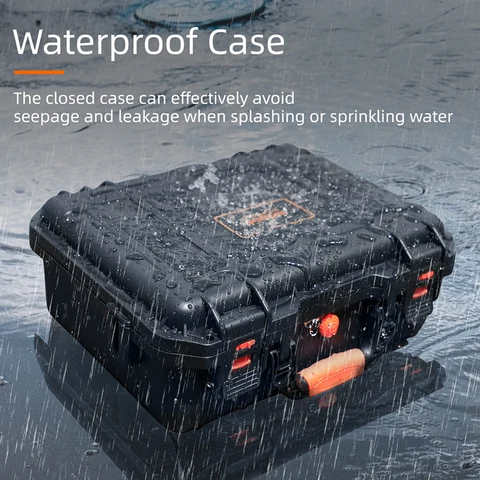 Дорожный чехол для переноски, водонепроницаемый противоударный чехол, защитный чехол-органайзер для DJI Flip Fly More Combo