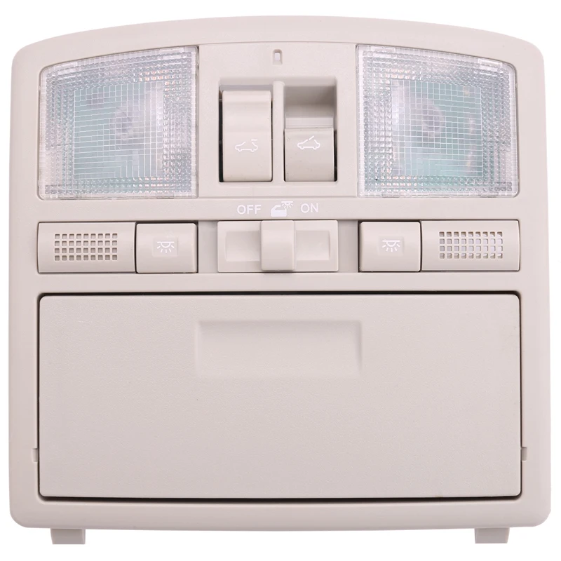 

For 2009-2011 Mazda 6 with Sunroof Gray Overhead Console with Down Light GS4C-69-970D-75