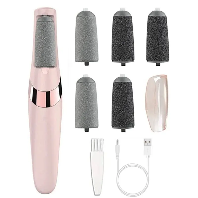 

2023New Electric Foot Grinding Skin Hard Rupture Skin Trimmer Dead Skin Foot Pedicure Rechargeable Foot Care Tool Remover Callus