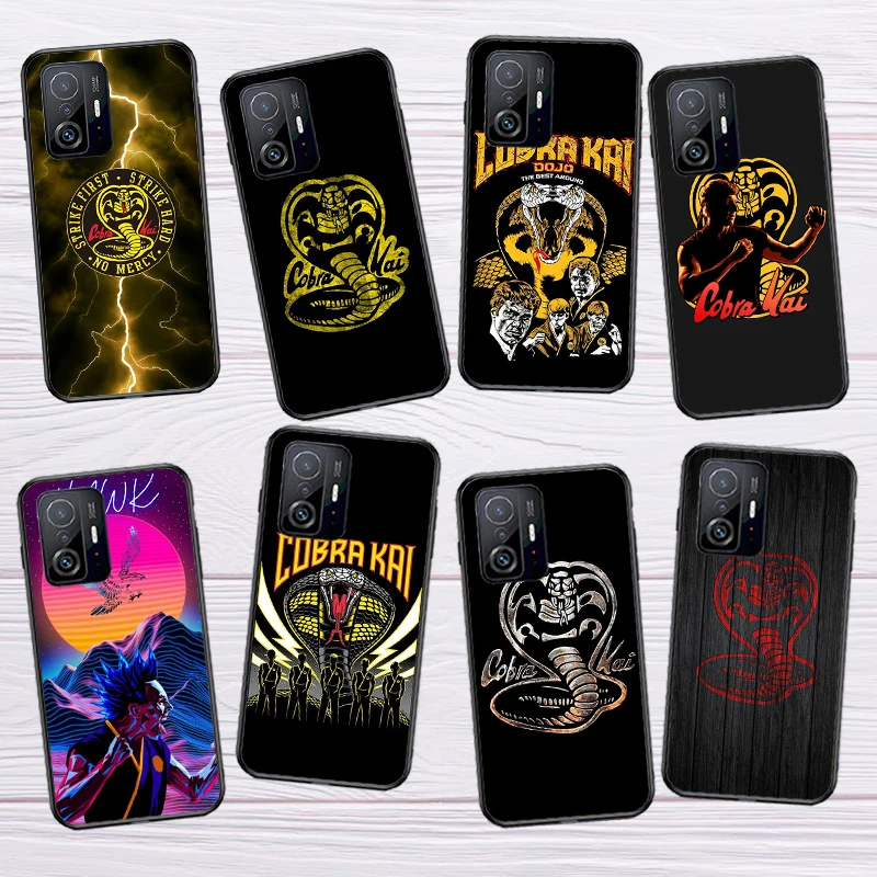 Чехол для телефона с логотипом Cobra Kai Snake POCO F5 X5 X3 Pro X4 F4 GT F3 M5 C40 Xiaomi 12 Lite 12X 11T 12T 13