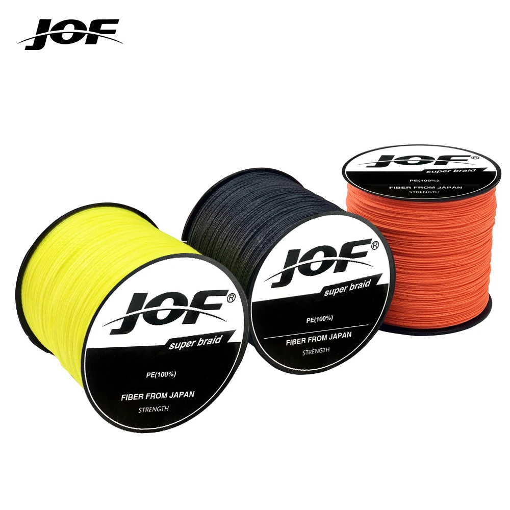 

JOF 300M Multicolour 100% PE 8 Braided Wire Multifilament Japanese Fishing Line 20-100LB Weaves Cord
