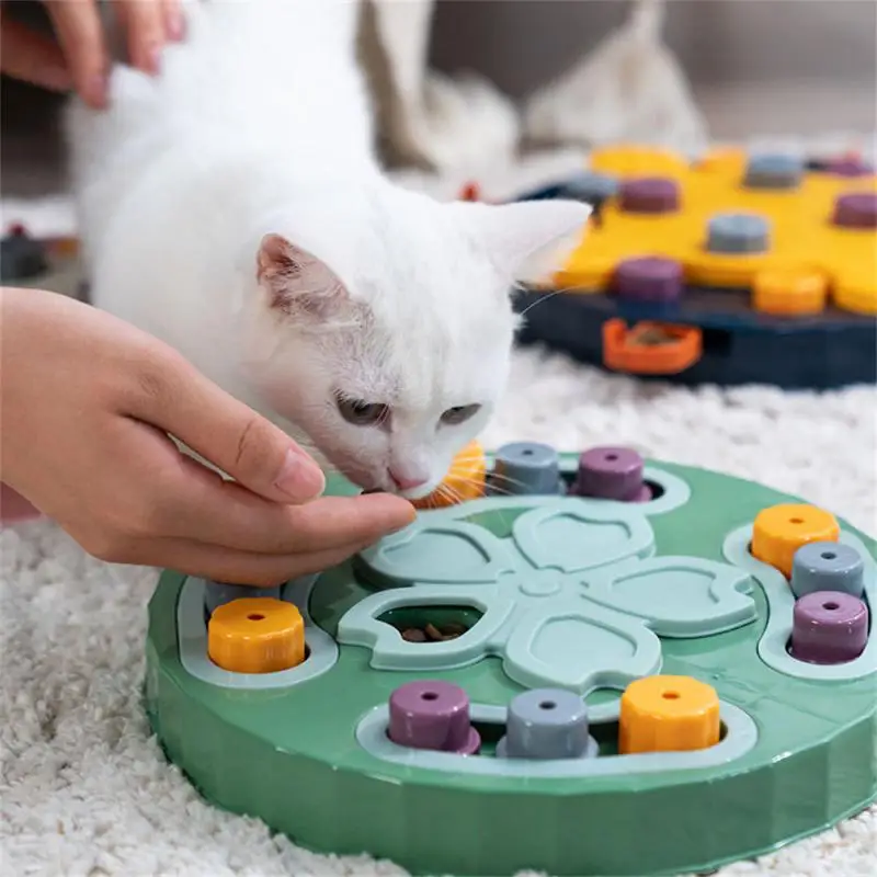 

Automatic Feeder Automatic Educational High Quality Durable Dog Bowl Cat Bowl Two Specifications Funny Feeder Three Colors