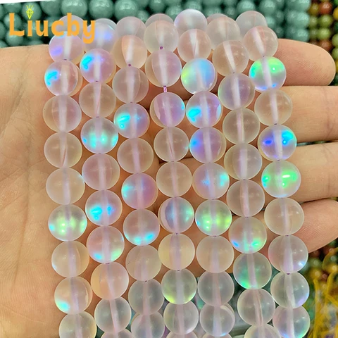 Фиолетовые бусины из австрийского хрусталя 15 дюймов