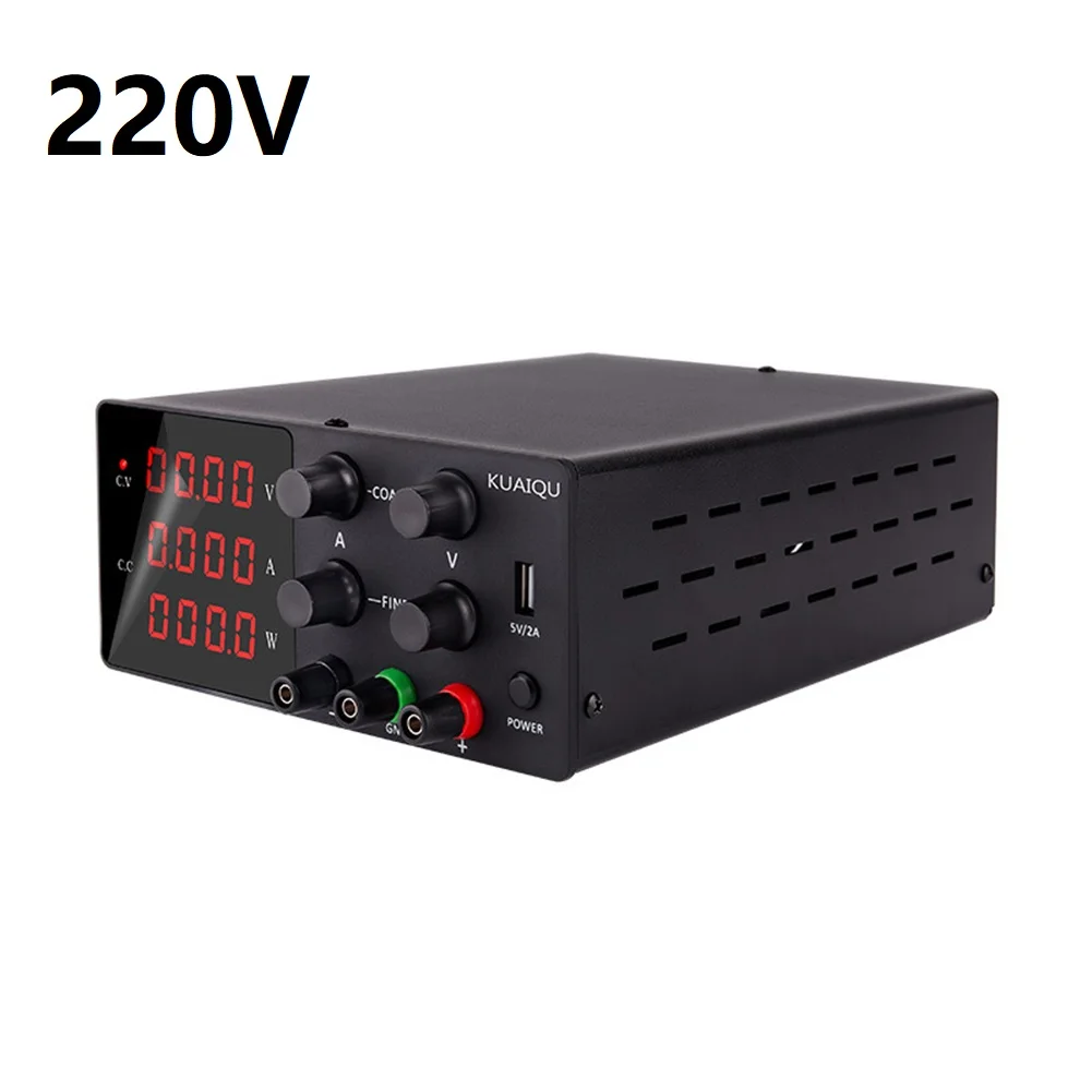 

30V 5A SPS-W305 DC Power Supply Adjustable 4-Digits LED Display Bench Lab DC Power Supply W/ Power Cord Power Tools Parts