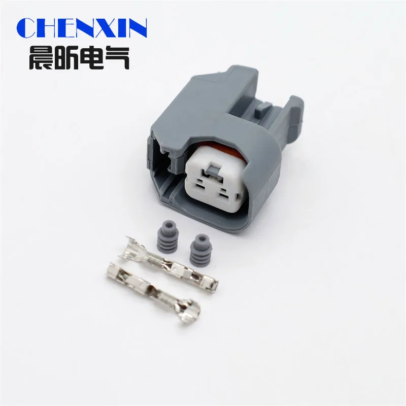Автомобильный разъем топливной линии Chenxinauto серый 2-контактный