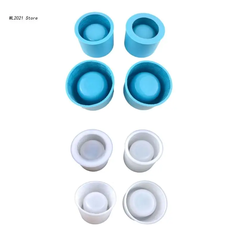 

Flower Pot Silicone Mold Concrete Cement Mold for DIY Pen Holder Home Decors