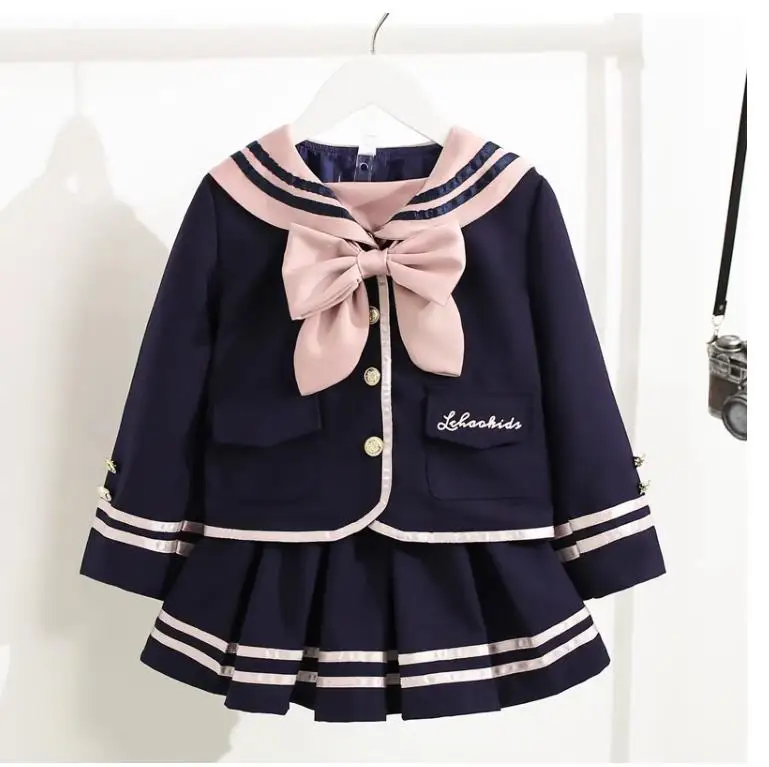 

Комплект платья в стиле преппи для девочек