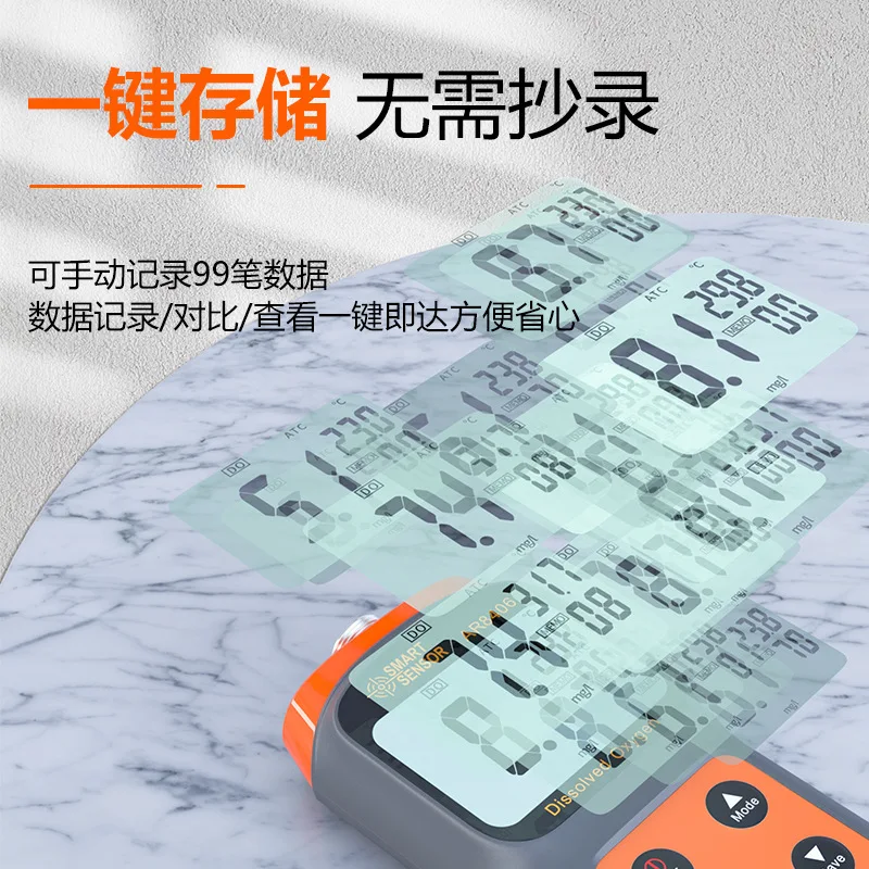 Портативный анализатор растворенного кислорода факельный детектор