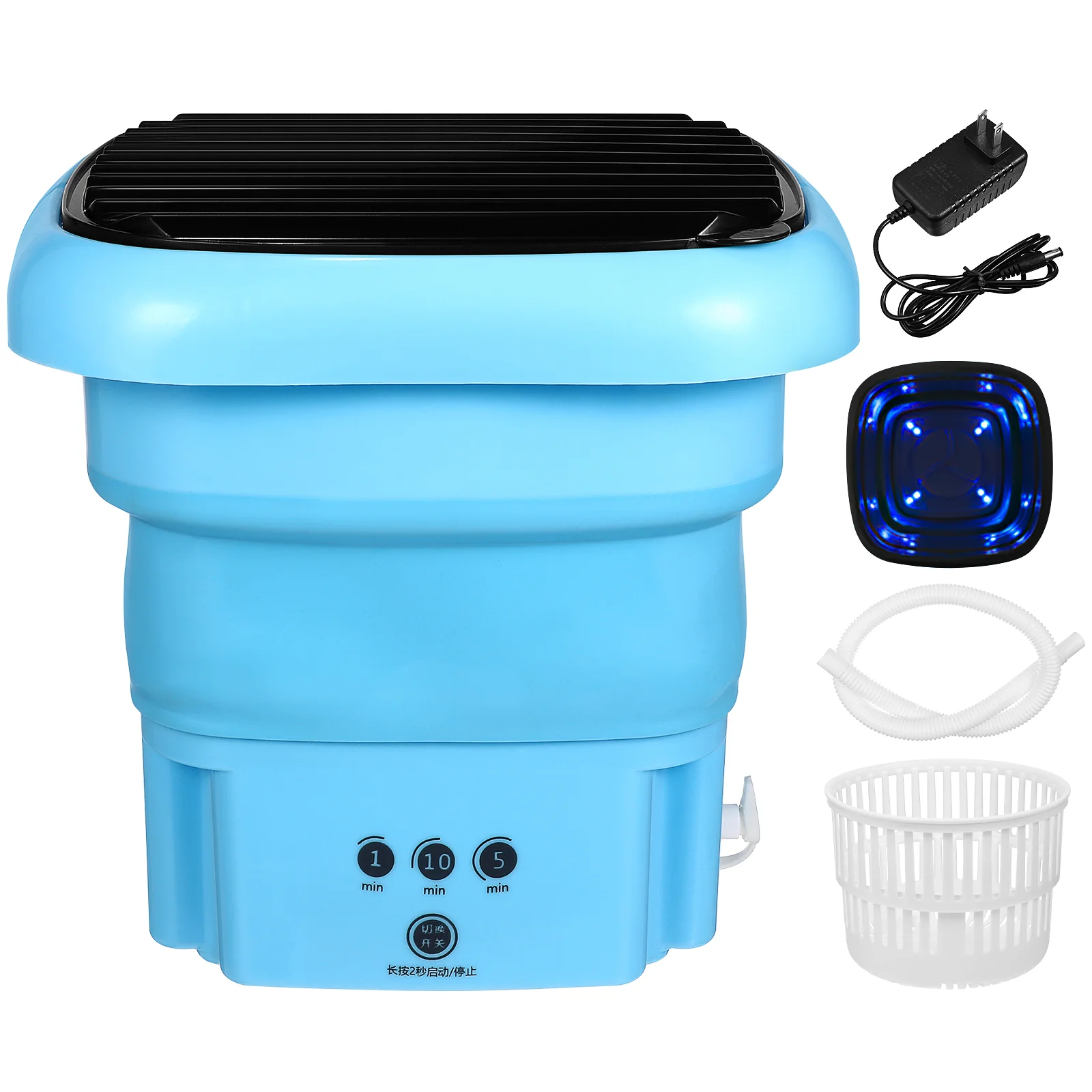 

Washing Machine Portable Dryer Clothes Washer Drain Basket Laundry Tpe Folding Student