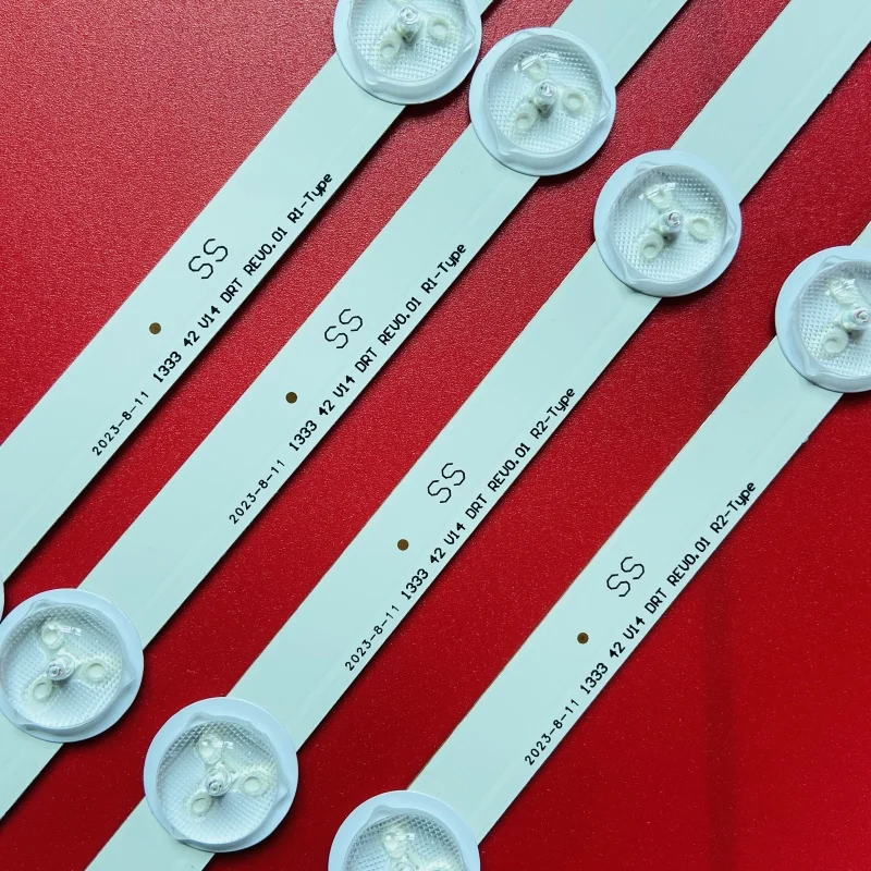 8 шт. светодиодная лента для подсветки 42L6453B 42L6453DB 42PFH5209 42PFT6309 6916L-1588A 1589A 1590A 1591A