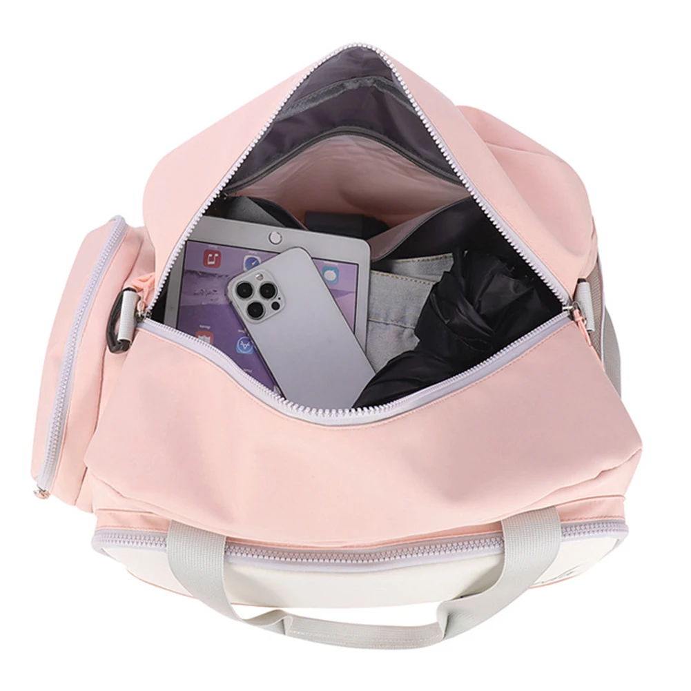 Dual Use Wet And Dry Separation Handbag Portable Durable Short Trip Pack For Running Fitness