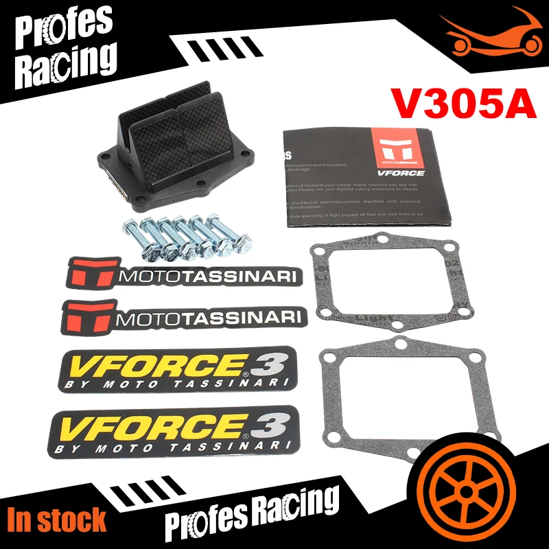 

Vforce 3 Reed Valve System V305A For Quattrini M200 Honda CR250R V Force Reeds ATV TRX250 Gas Gas MC250 EC 200 250 300 V-Froce