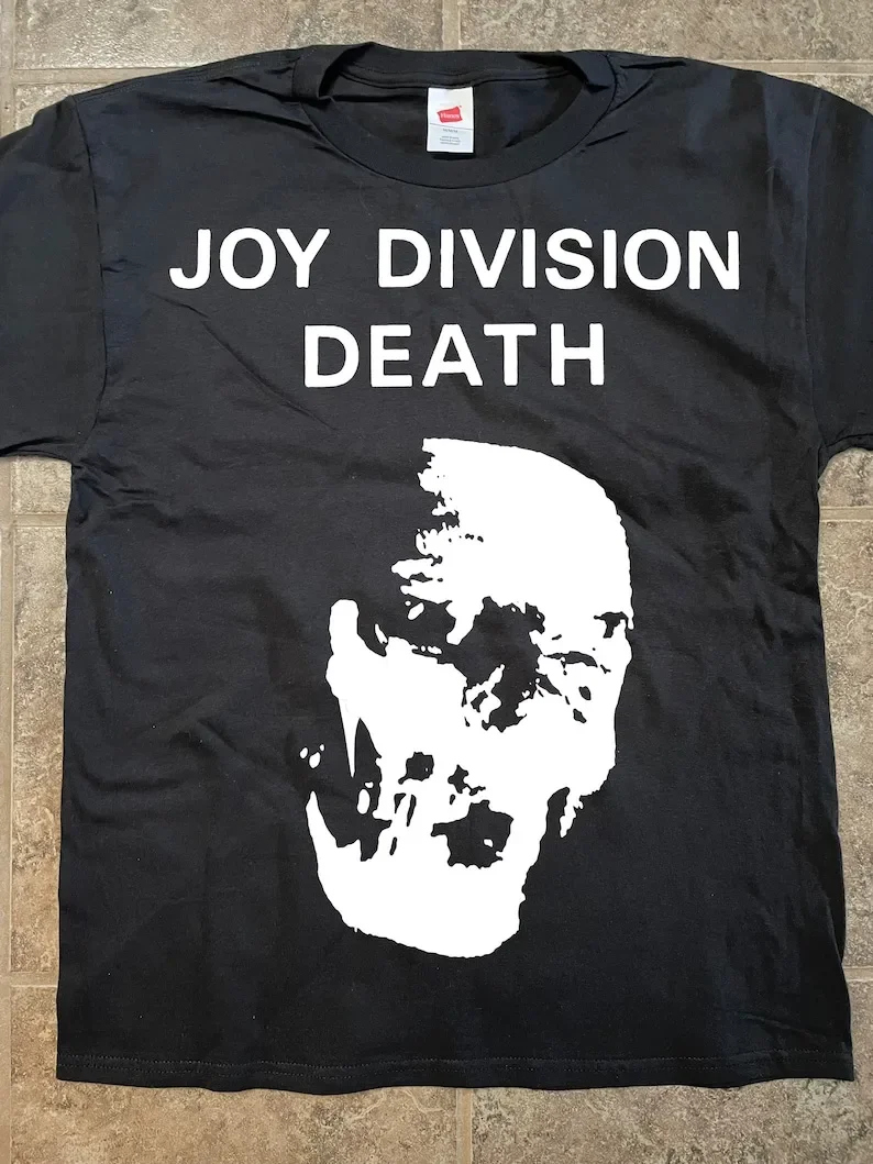 Футболка Joy Division DEATH на Black Post Punk с длинным или коротким рукавом