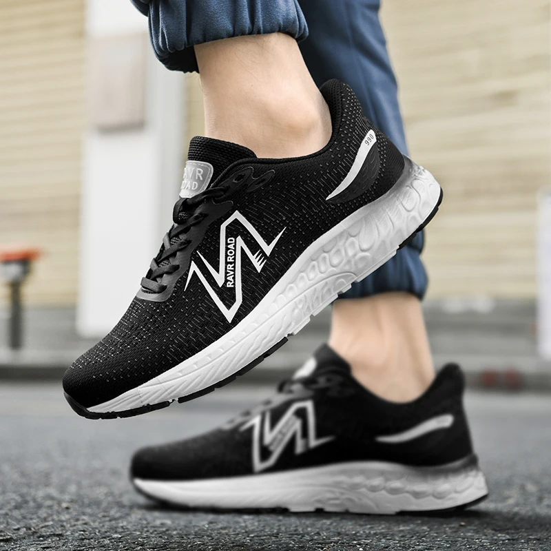 Original Men's Sports Sneakers Orange Color Running Shoes for Men High Quality Casual Shoes Male Free Shipping Gym Training