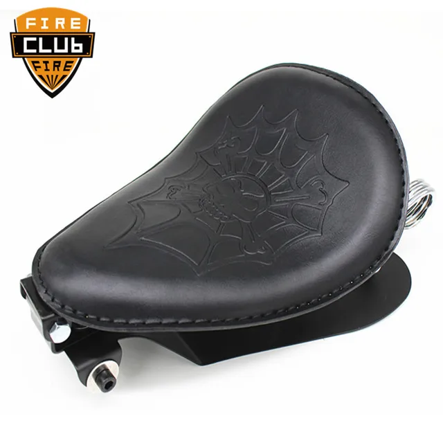 Motorcycle solo seat /solo seat baseplate /springs /bracket sitting cushion mounting kit for harley sportster 883 bobber chopper