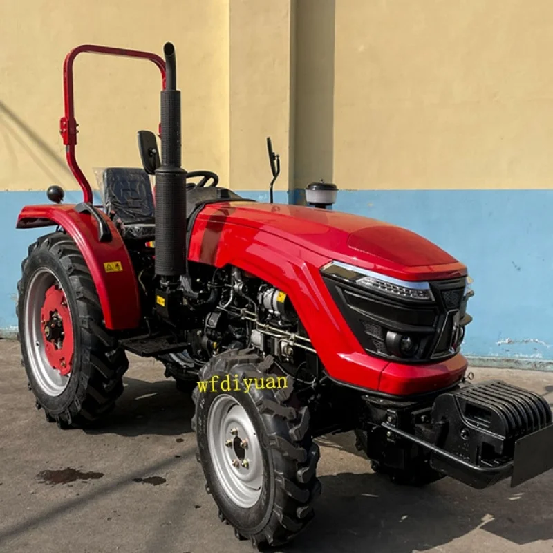 Производство Китай: 4x4 70hp Солнцезащитный трактор сельскохозяйственные тракторы