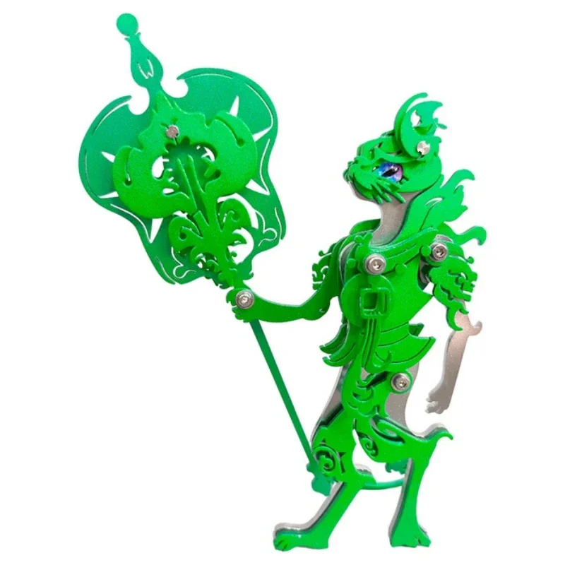 3D металлические наборы моделей кошек механические игрушки-головоломки с