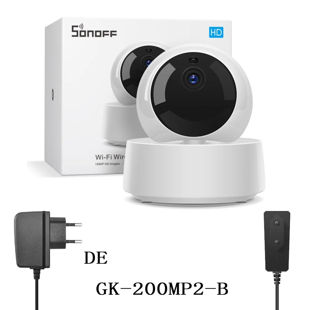 

GK-200MP2-B 1080P HD мини Wi-Fi умная домашняя камера безопасности 360 беспроводная IP-камера через e-WeLink APP дистанционное управление