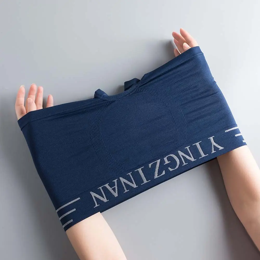 

Seamless Breathable 3D Stereoscopic U-convex Middle Waist Loose Men's Boxer Briefs Underwear Men's Panties Letters