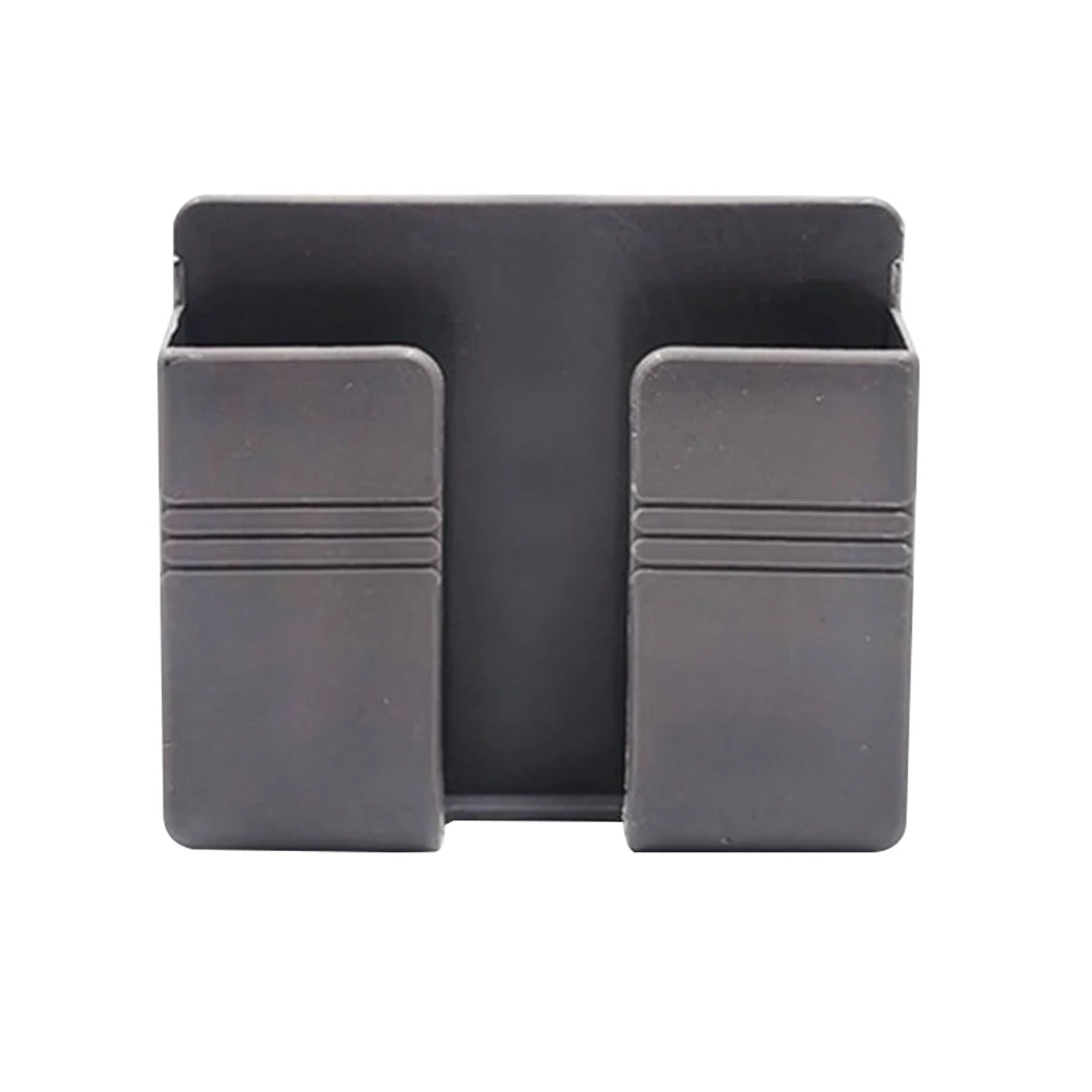 

Hot! 1PC Mobile Phone Charging Hanging Holder Multifunction Wall Mounted Plug Bracket Remote Control Wall Mounted Storage Box