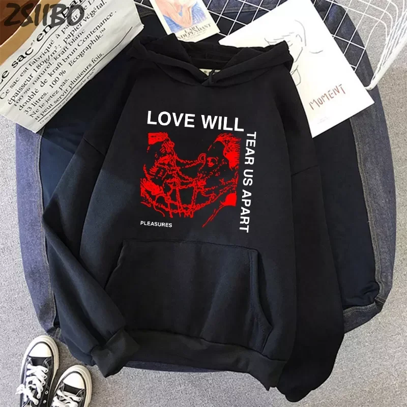 

Худи мужское зимнее повседневное свободного покроя в стиле хип-хоп