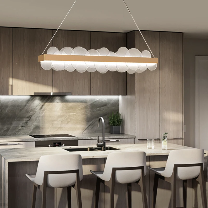 

LED Golden Dimmable Ceiling Chandelier 2022 Lustres Para Sala De Jantar Ceiling Lamps Home Luminaria Lampara Techo Free Shipping