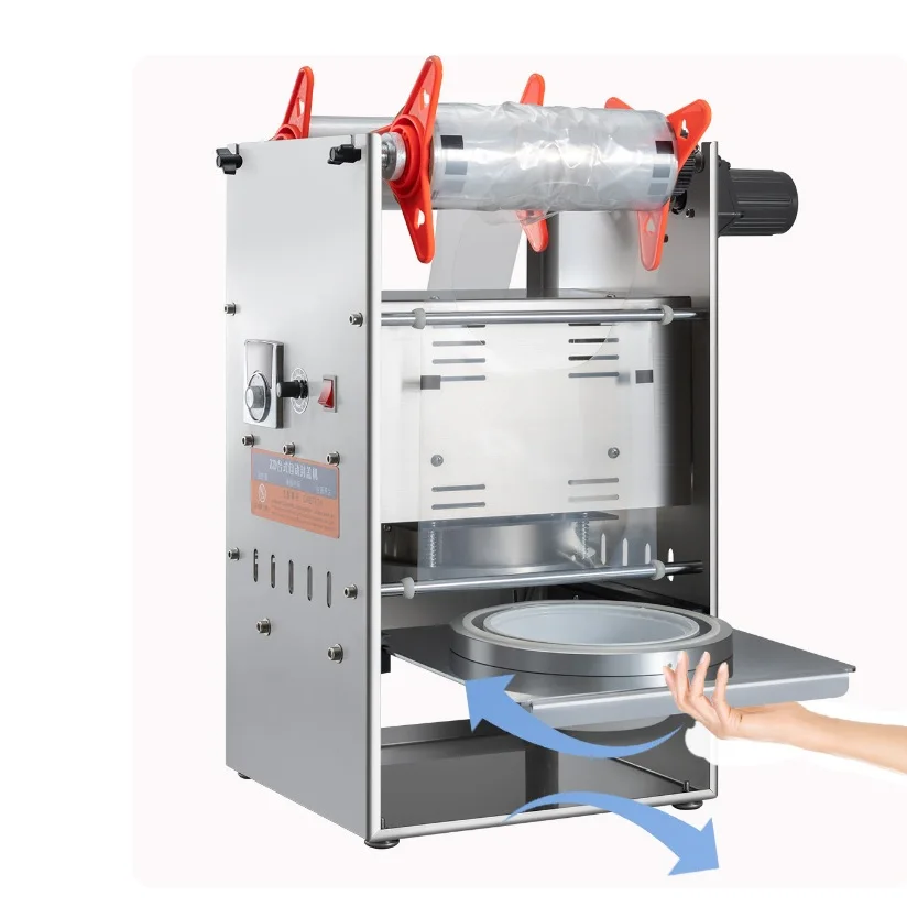 

Semi-automatic Prepared Meals Tray Sealer Machine, Max.300x200mm Food Containers