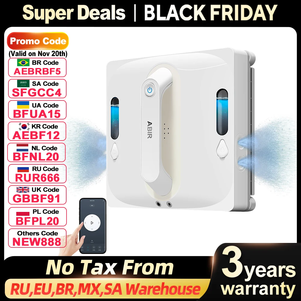 

Робот для мытья окон ABIR WD9