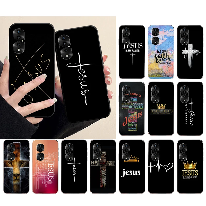 

Phone Case For Huawei P50 Pro P30 P40 Lite P40Pro P20 lite Honor 9A 10XLite 8X 20 8A 10I Jesus Case