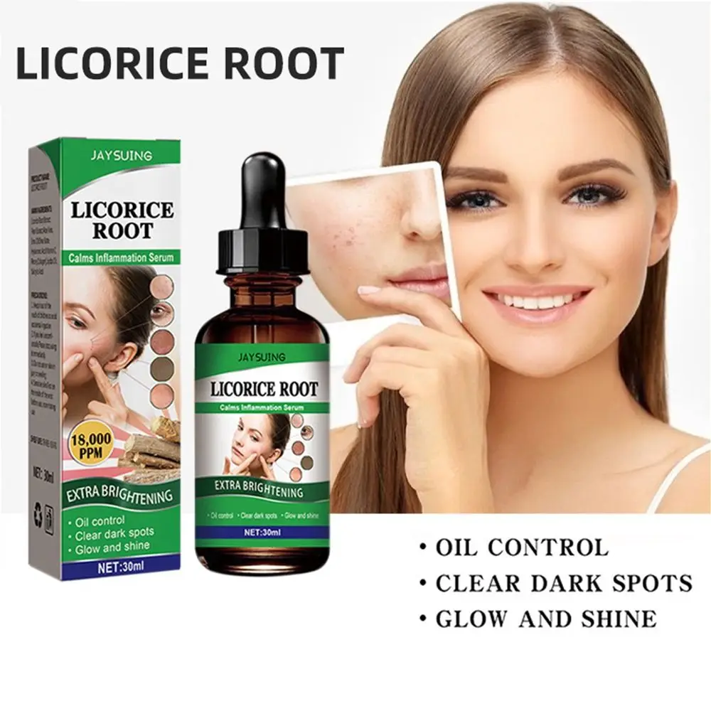 

Firming Licorice Root Extract Make Up Water Brighten Skin Facial Serum Oil Essential Pore Shrinking Skin Essence