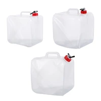 collapsible emergency outdoor picnic kettle camping bottle water bag water carrier container foldable water bucket