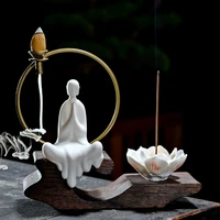 backflow incense burner ornaments chinese creative new zen crafts home creative aromatherapy