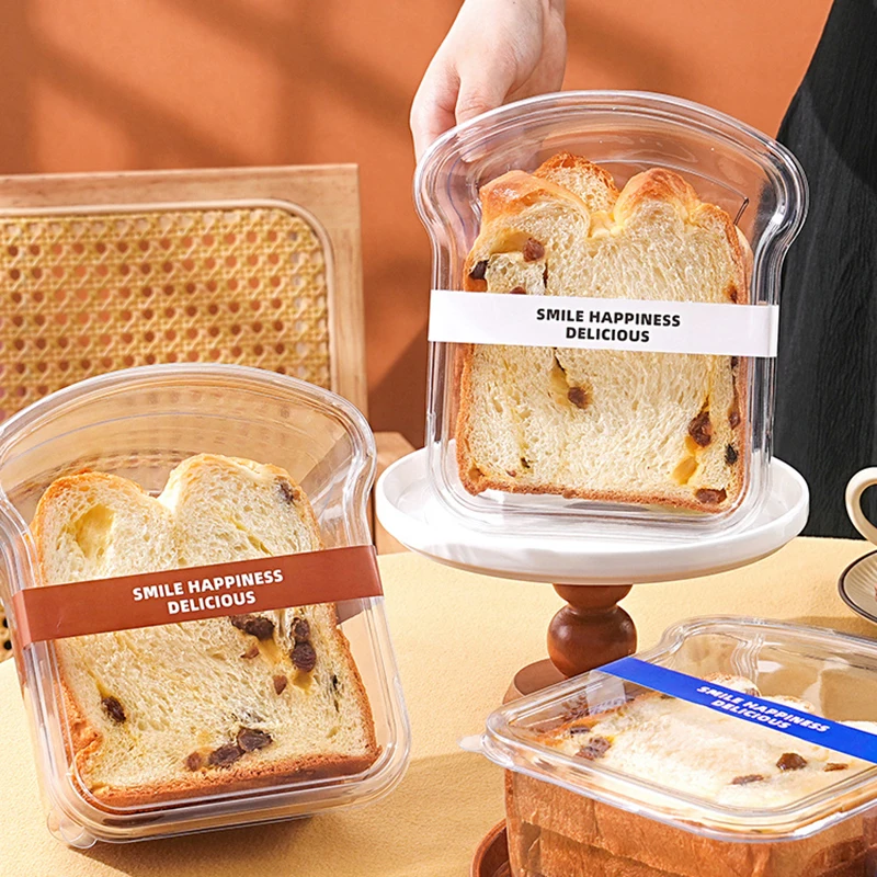 10 шт. упаковочная коробка для сэндвич-бургер тостовый хлеб маслостойкий