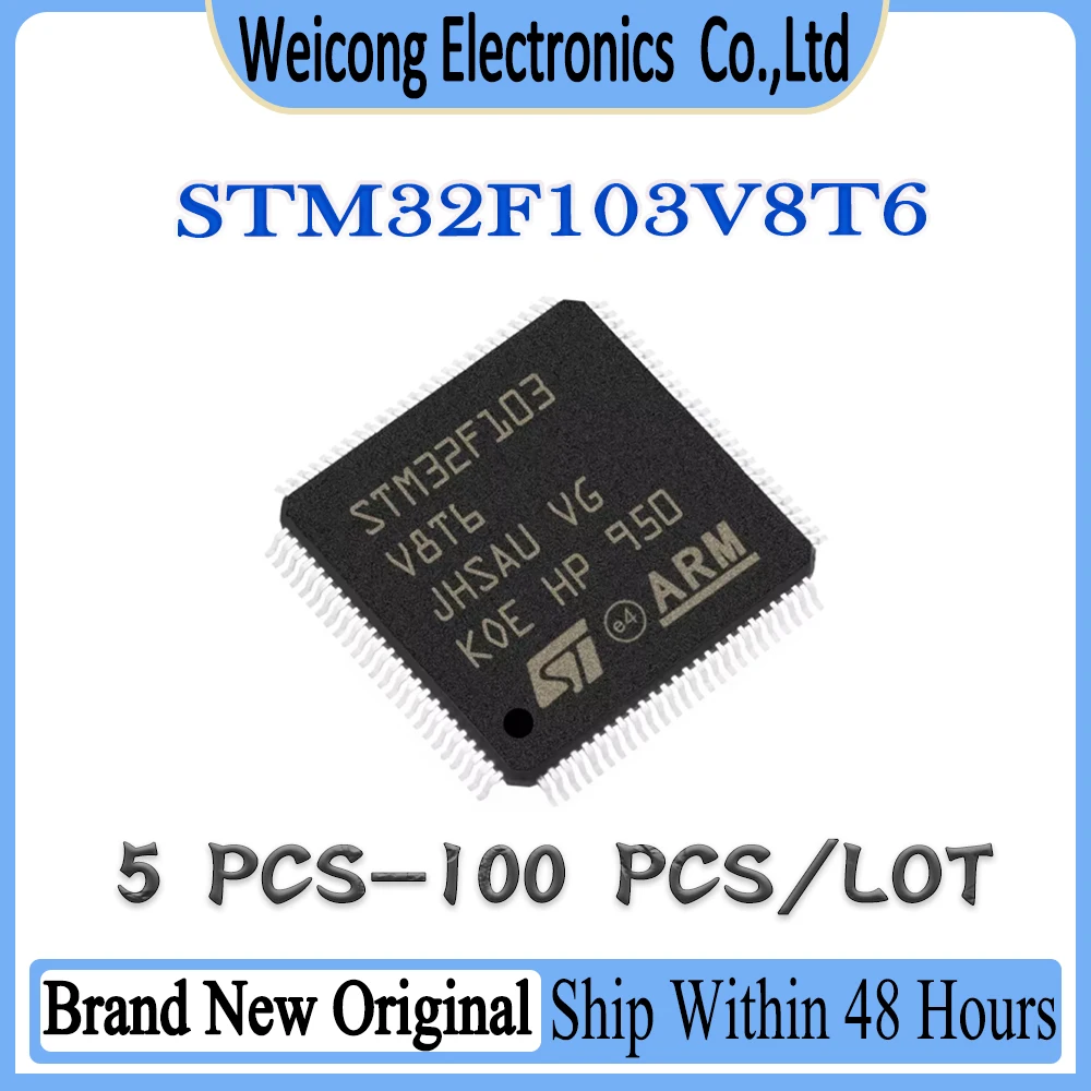 

STM32F103V8T6 STM32F103V8T STM32F103V8 STM32F103V STM32F103 STM32F10 STM32F1 STM32F STM32 STM3 STM ST IC MCU Chip LQFP-100