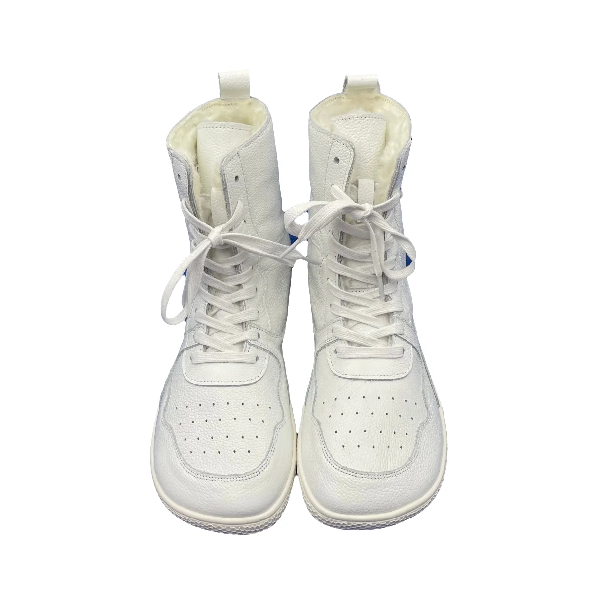 Зимние сапоги средней высоты из натуральной кожи Tipsietoes Barefoot теплые мужские и