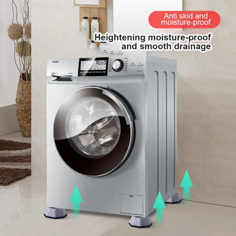 

Height Increasing Moisture-proof Rubber Mat / Noise-reducing Washing Machine Foot Pad Household Tools Universal Dampers Stand