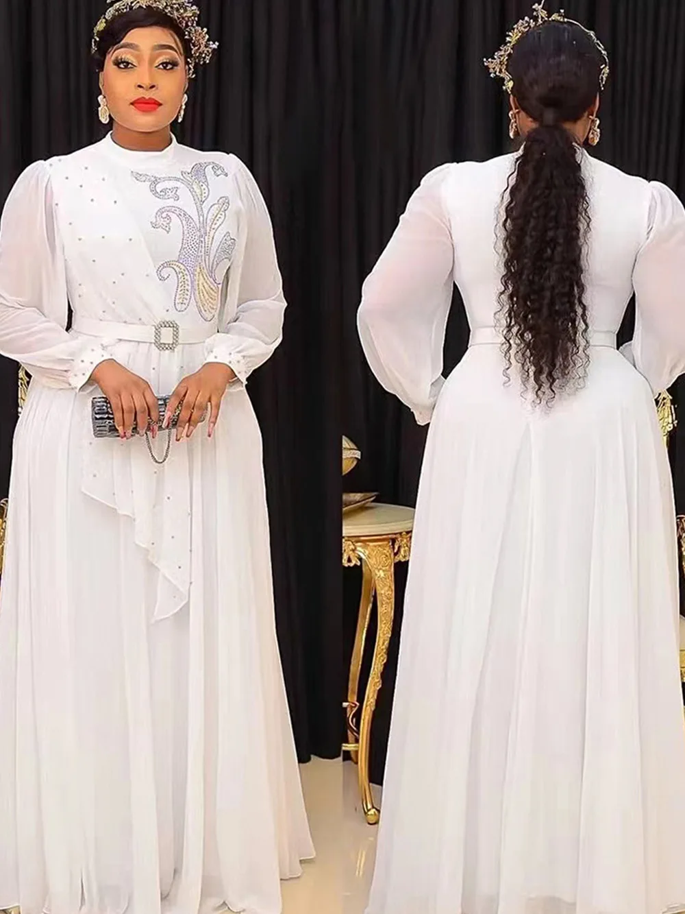 Женское платье в африканском стиле