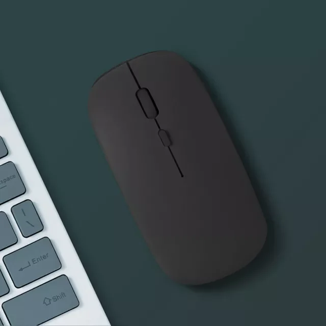 

Bluetooth-мышь беспроводная Бесшумная முஸ் для ноутбука, ПК, ультратонкая однорежимная Беспроводная мини-мышь