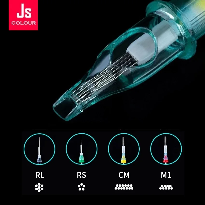 

10PCS Tattoo Cartridge Needle Disposable 3RL/5RS/7M1/9CM For Permanent Lips Eyebrow Makeup Tattoo Rotary Pen Wholesale Needles