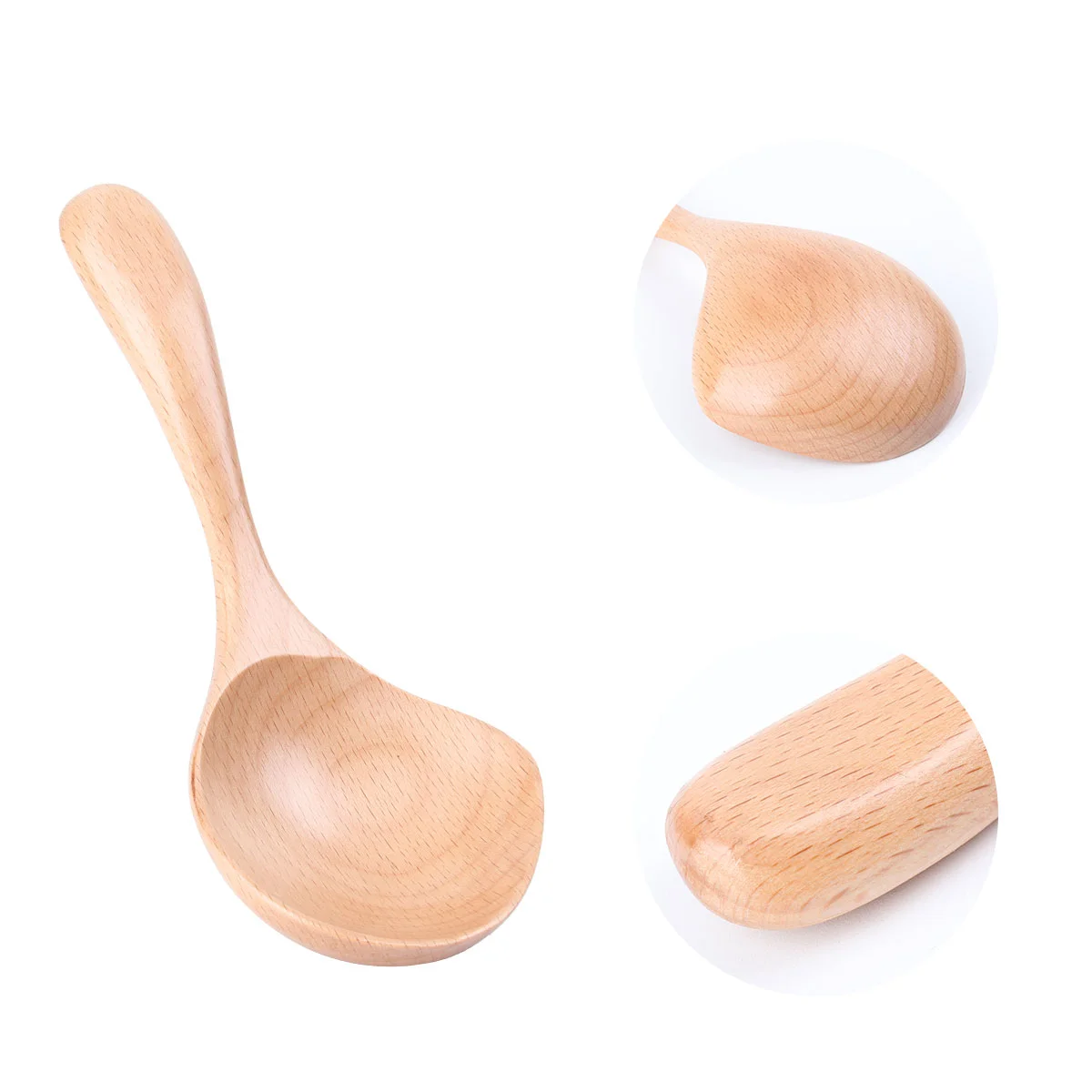 

1 pc Hot Pot Spoon Wooden Dinnerware Stirring Spoon Wooden Serving Ladle Rice Server Spoon Wooden Soup Spoons