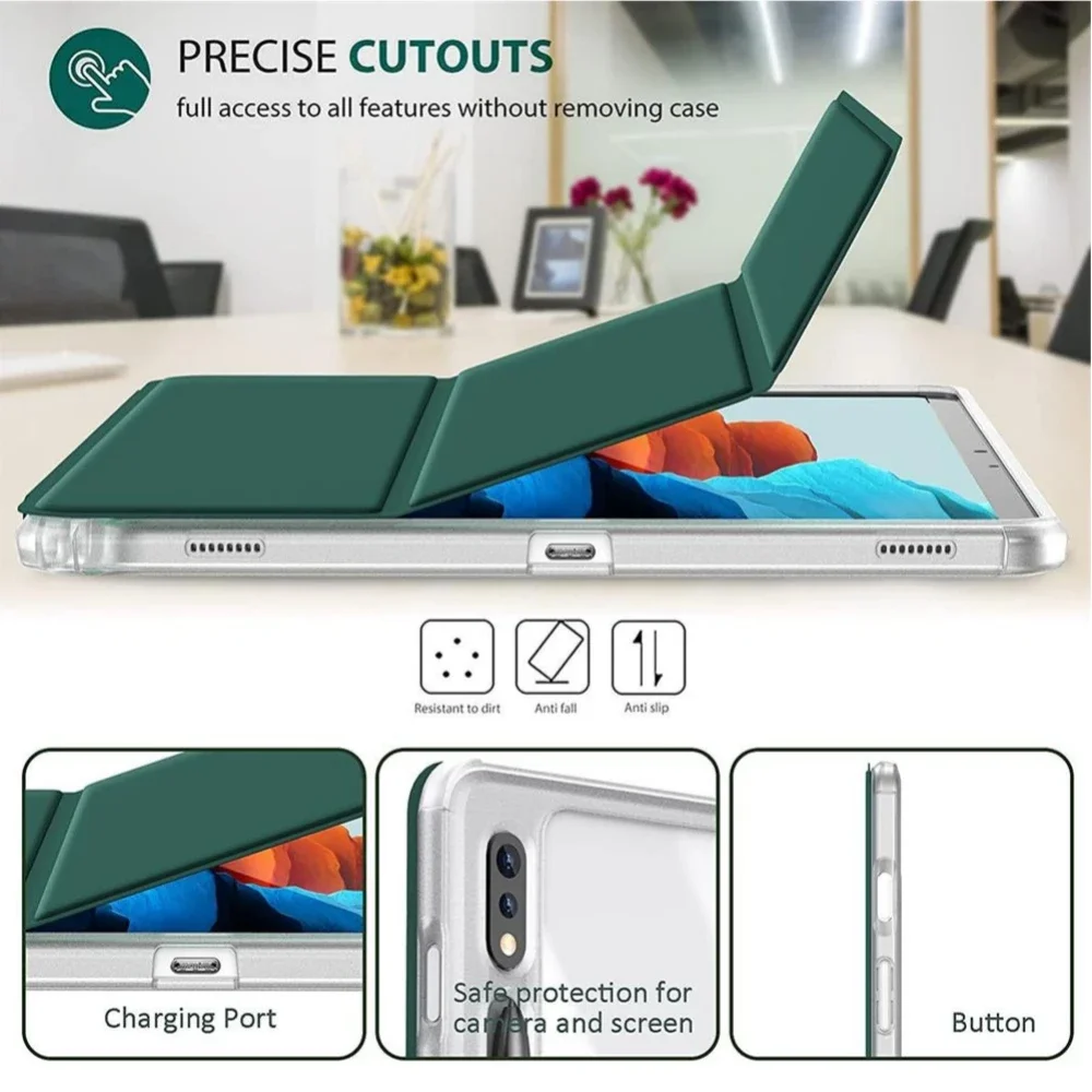 Чехол для Samsung Galaxy Tab S7 11 &quot2020 SM-T870 T875 Магнитный смарт-чехол S8 2022 SM-X700 X706 Funda